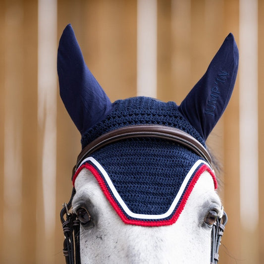 Bonnet Jum'pin "Balthazar" Marine rouge