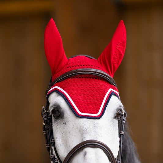 Bonnet Jum'pin "Balthazar" Rouge Marine