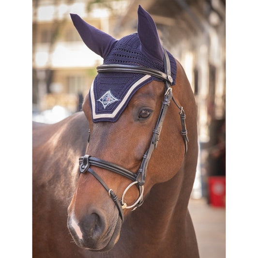 Bonnet Jump'in "Ecusson" - Marine / Champagne