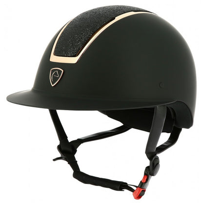 Casque Equithème  "Glint mat" - Noir