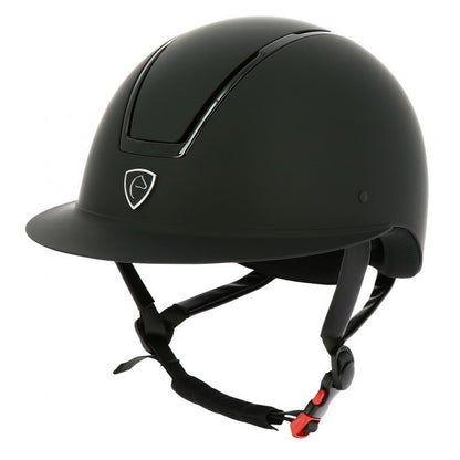 Casque Equithème  "Glint mat" - Noir