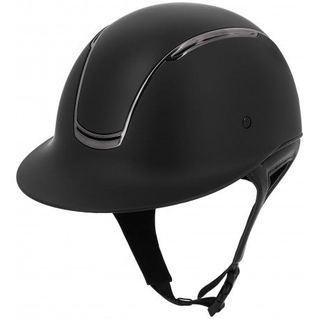 Casque EQUITHÈME - Soazy - Mat - Chrome noir