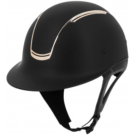 Casque visière large EQUITHÈME - Soazy - Mat - Rose gold