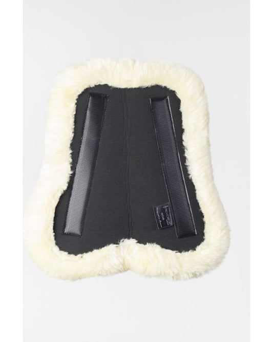Doublures des protections coquées en mouton synthétique Harcour "Chalou" - Naturel