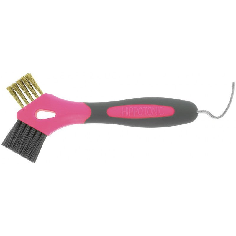 Cure-pieds + brosse metal 3 en 1