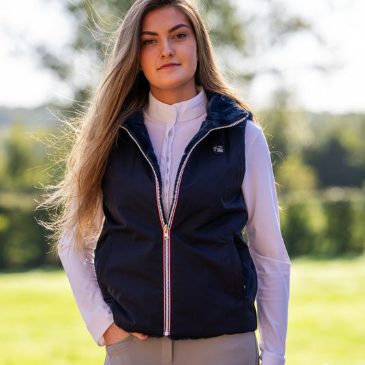 Doudoune dame sans manches réversible Warm - Jump'in