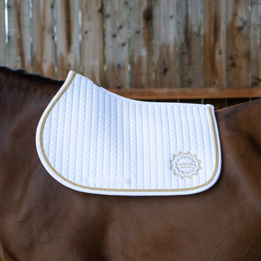 Tapis Saphir Jump'in - Blanc/Or
