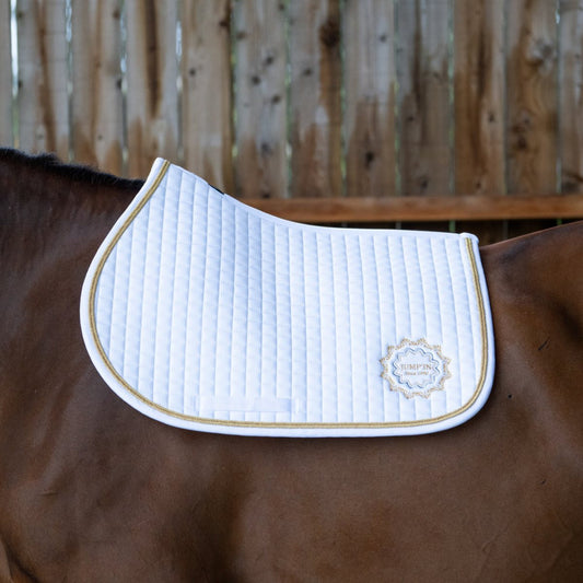 Tapis Saphir Jump'in - Blanc/Or