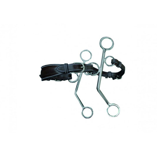 Hackamore nez cuir grandes branches- Jump'in