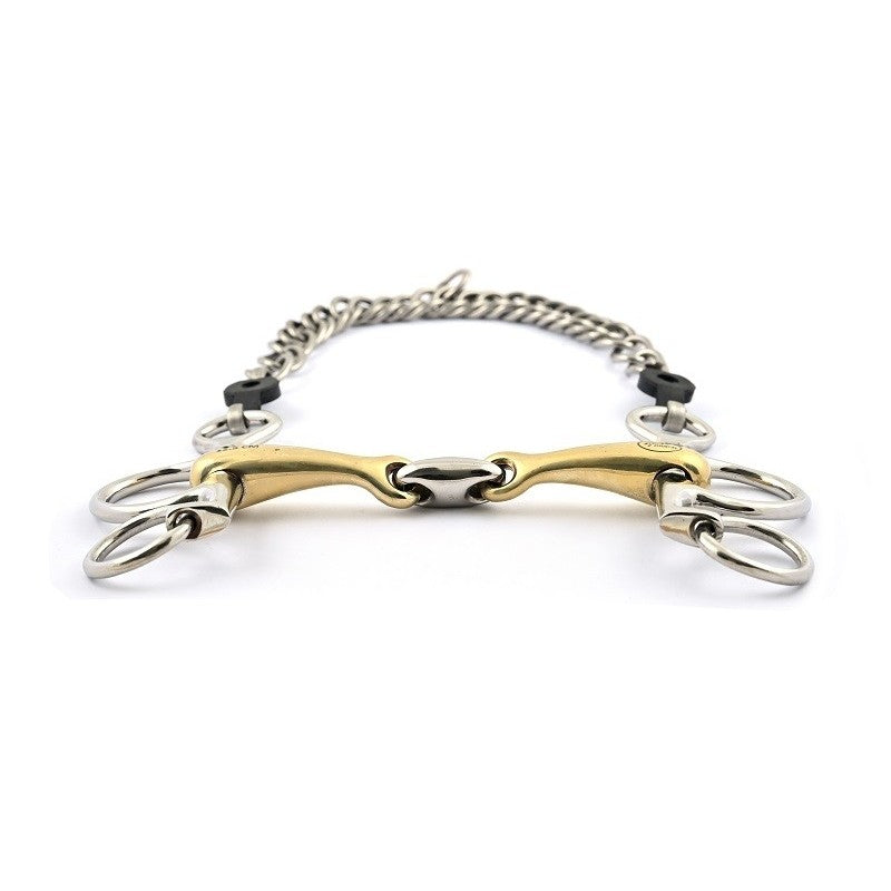 Mors Pelham petites branches double brisure bloqué - Jump'in