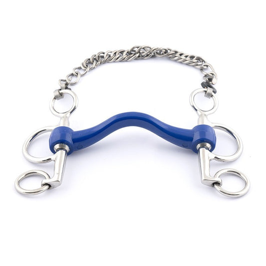 Mors Jump'in Pelham Softmouth medium bleu resine