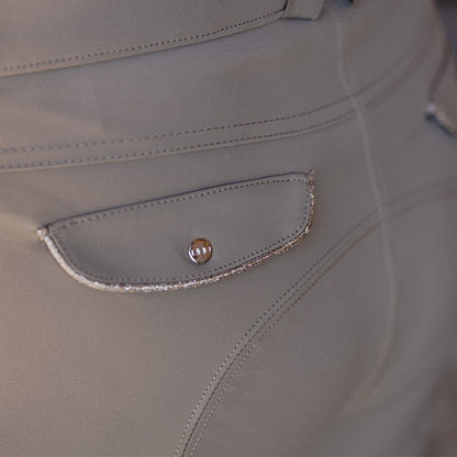 Pantalon Jump'in "Cadence" - Taupe