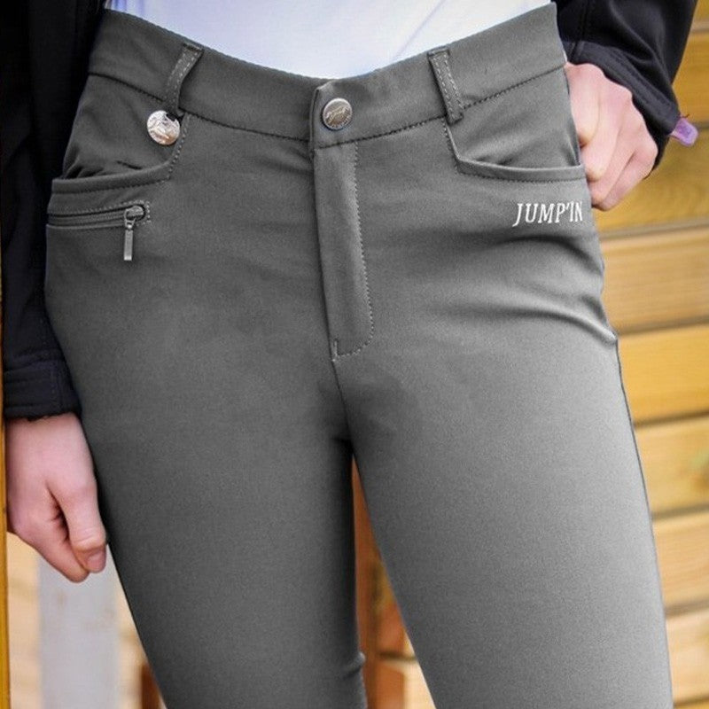 Pantalon Jump'in "Sacha" Mixte Gris -enfant