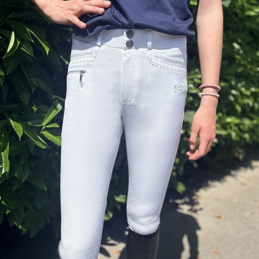 Pantalon Jump'in "Iris" - Blanc