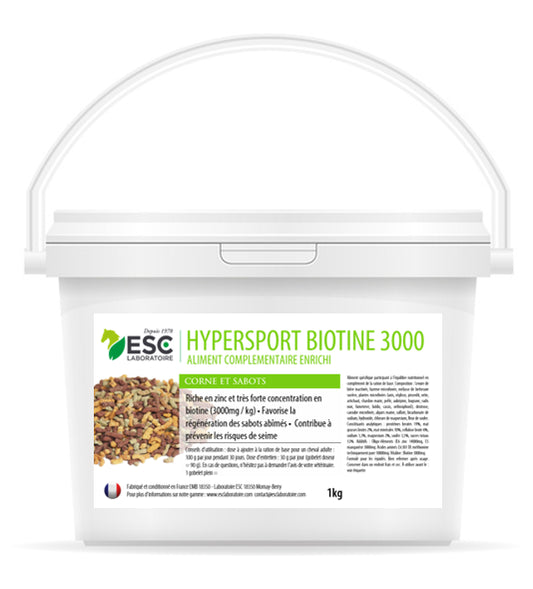 Biotine – HYPERSPORT BIOTINE 3000 – Formule concentrée 3000mg/kg
