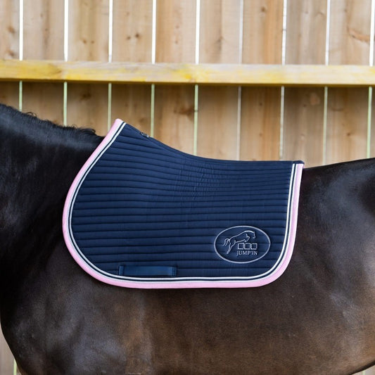 Tapis Jump'in "Balthazar" - Marine / rose