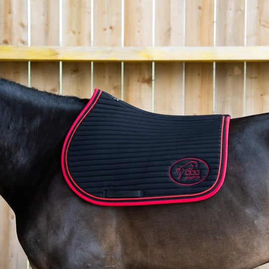 Tapis Jump'in "Balthazar" - Noir/rouge