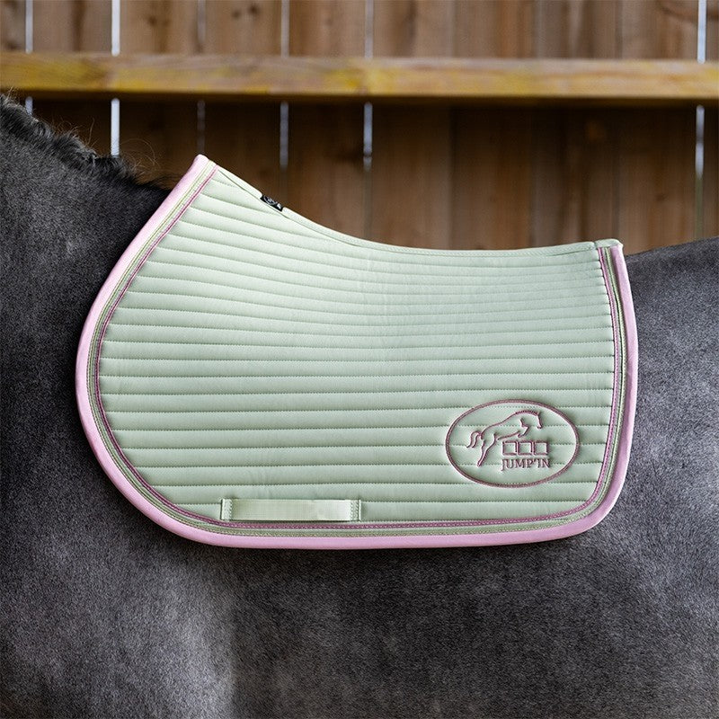 Tapis Jump'in Balthazar -Vert sauge / rose