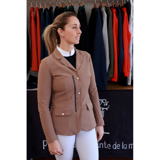 Veste de concours Ju et Pa "Beezie - Camel