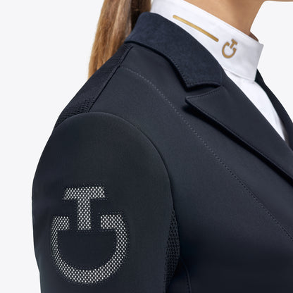 Veste de concours Cavalleria Toscana "R-Evo" - marine femme