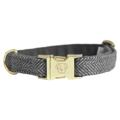 Collier chien "laine wool"