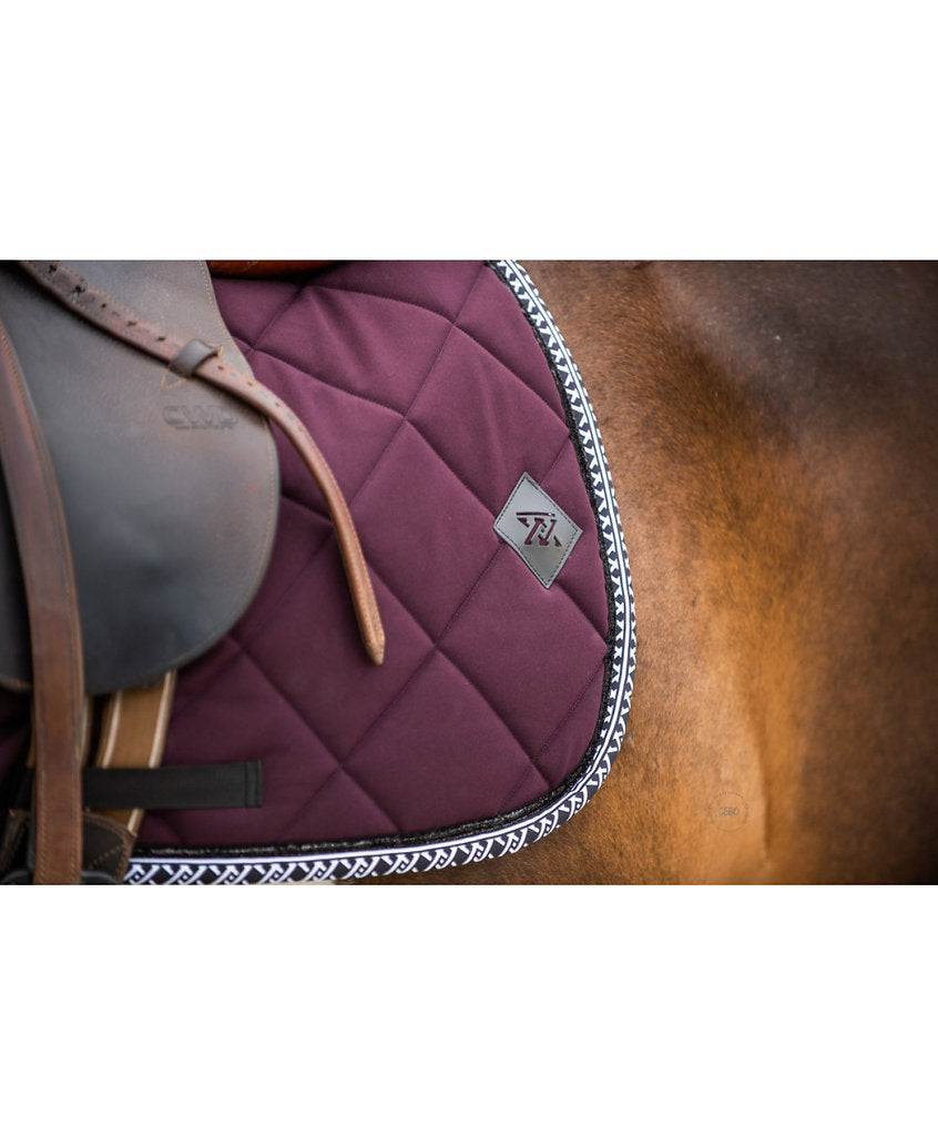 Tapis Monogramme Noir OXXER