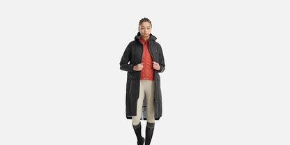 Coupe-Vent Long Raintech Imperméable Horse Pilot -femme