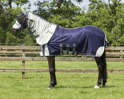 Chemise anti-mouches avec cou + bonnet QHP