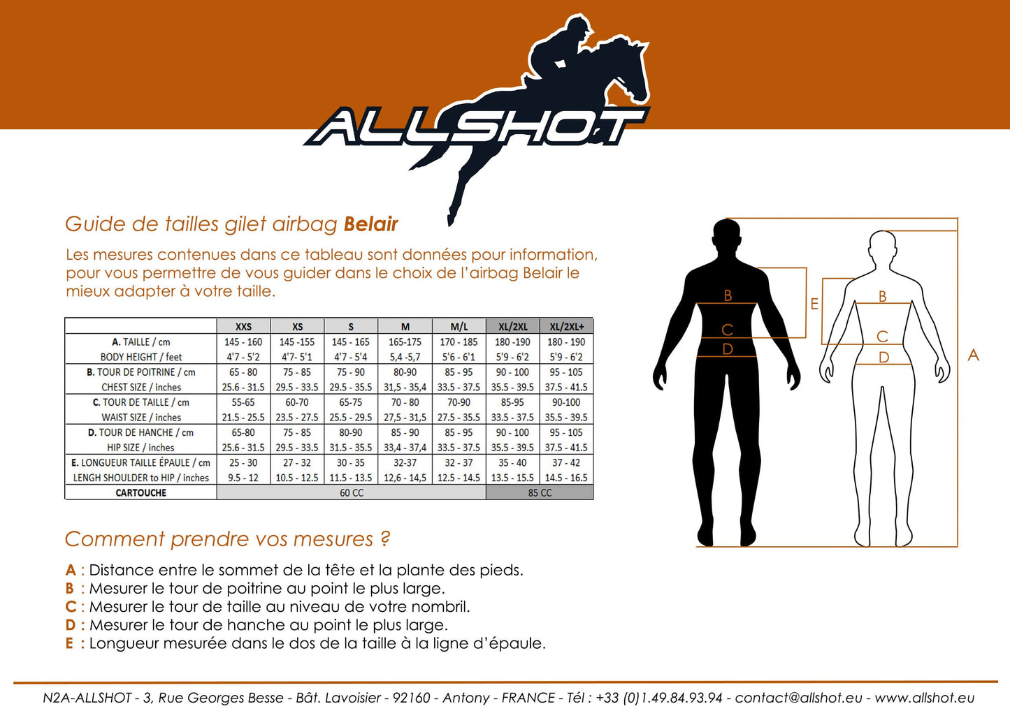 Airbag Allshot - Belair