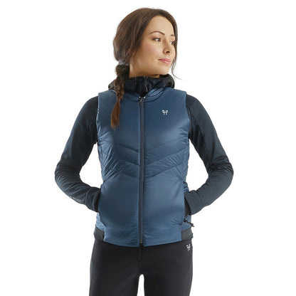 Doudoune Horse Pilot "E-kelvin" sans manches chauffante - Femme