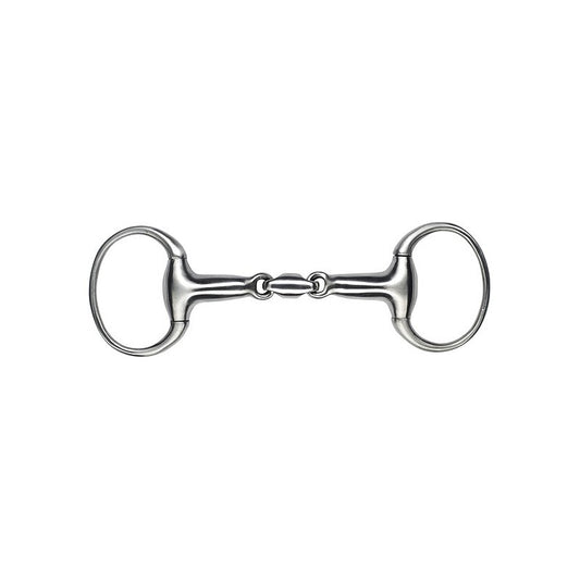 Mors olive  double brisure inox satin